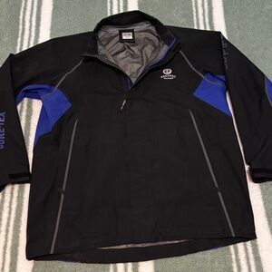 Gortex Adidas Black and Blue Performance Jacket XL